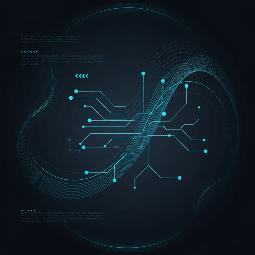 Digital marketing technology abstract